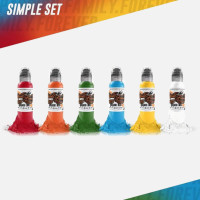 Simple Color 6 Set World Famou...