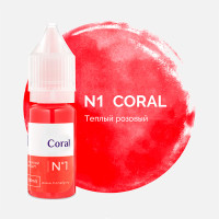 #1 Coral Краска Hanafy Colors
