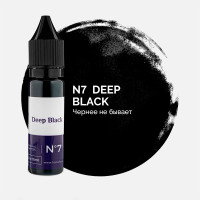 #7 Deep Black Краска Hanafy Co...