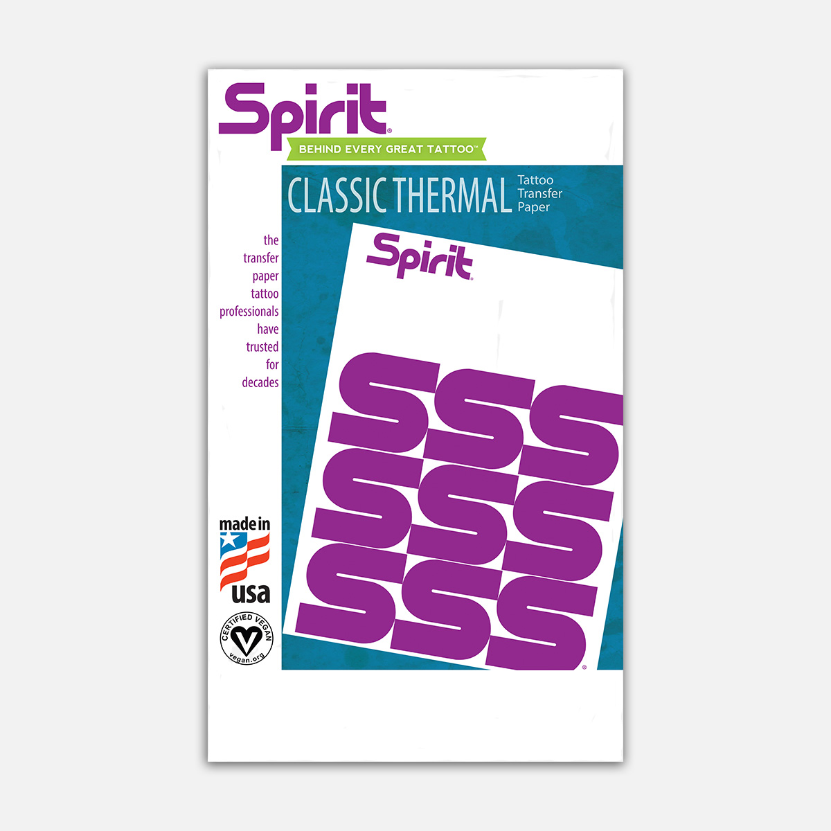 Трансферная бумага для трансферного принтера удлиненная Thermal + Size Spirit