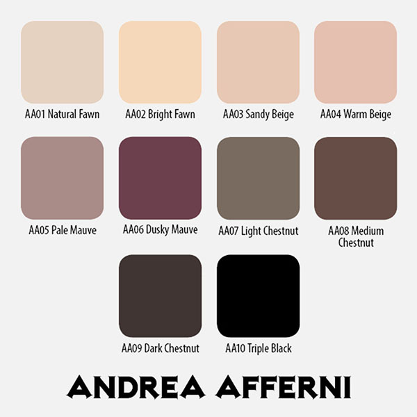 Triple Black Краска Eternal Andrea Afferni Portrait Set