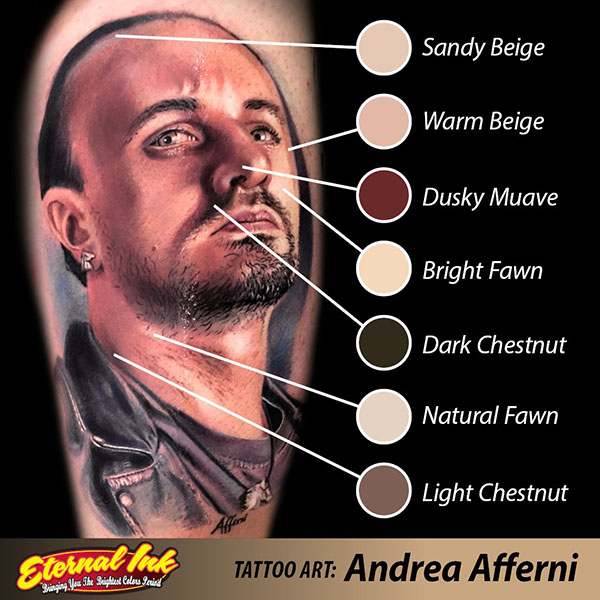 Medium Chestnut Краска Eternal Andrea Afferni Portrait Set