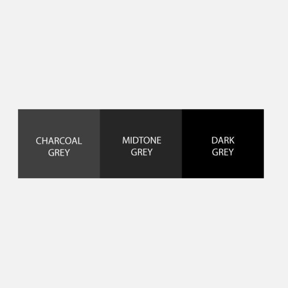 Charcoal Greywash Set 3 World Famous Ink