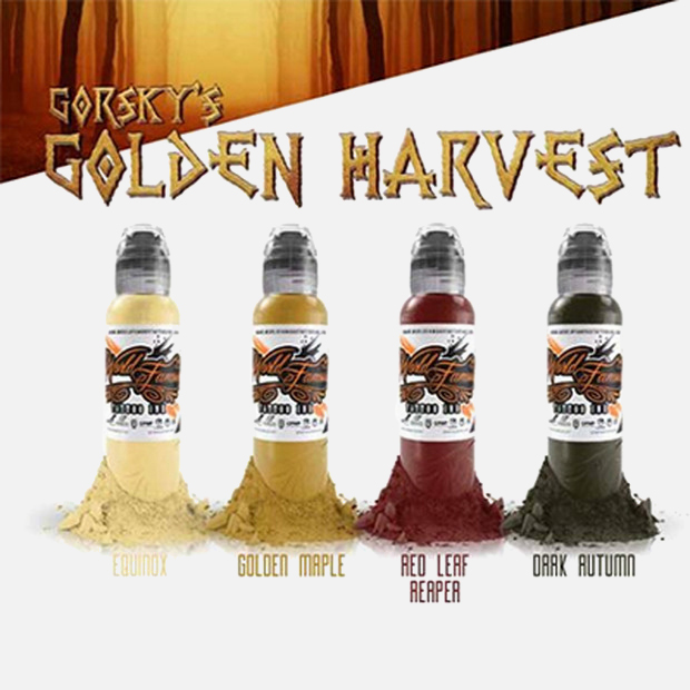 Golden Maple Golden Harvest Set World Famous Ink 