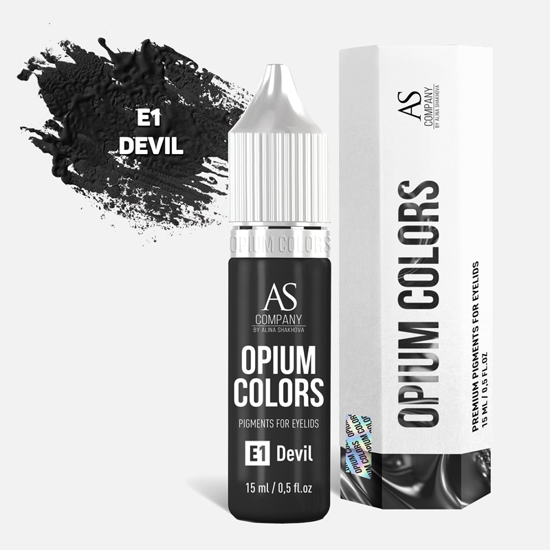 Пигмент для век E1-Devil Opium colors AS Company