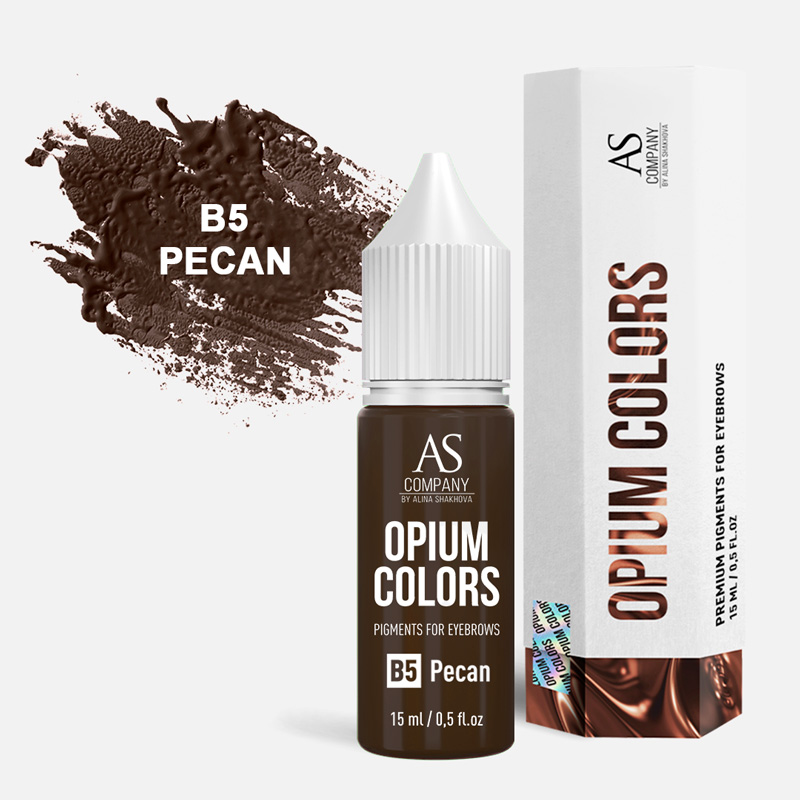 Пигмент для бровей B5-Pecan Opium colors AS Company